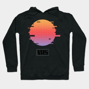 VHS Cassette Glitch Hoodie